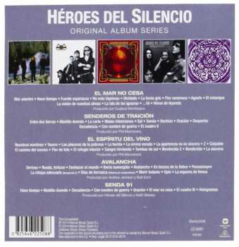 5CD Héroes Del Silencio: Original Album Series 26877