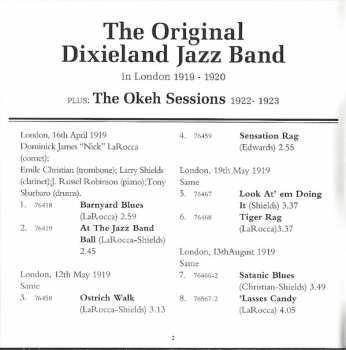 CD Original Dixieland Jazz Band: In London 1919-1920 342778