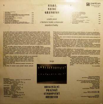 LP Originální Pražský Synkopický Orchestr: Stará, Natoč Gramofon 358628