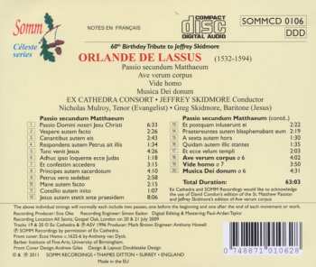 CD Roland de Lassus: St. Matthew Passion 468868