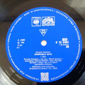 LP Ornette Coleman: Chappaqua Suite 535558