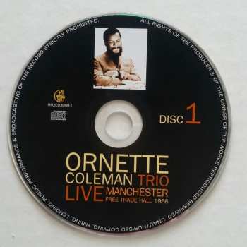 2CD The Ornette Coleman Trio: Live Manchester Free Trade Hall 1966 476444