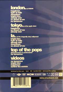 DVD Orson: No Tomorrow