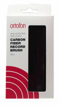 Audiotechnika Ortofon Carbon Fiber Record Brush Red