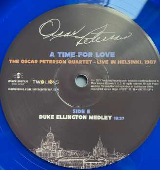 3LP Oscar Peterson: A Time For Love: The Oscar Peterson Quartet - Live In Helsinki, 1987 CLR 394442