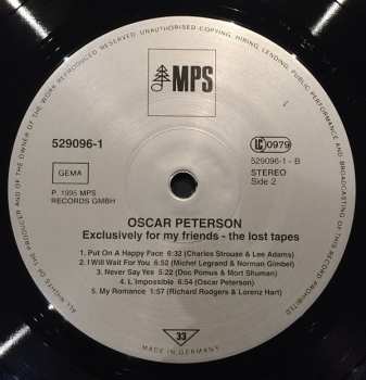 LP Oscar Peterson: The Lost Tapes LTD 315290