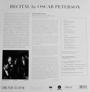 LP Oscar Peterson: Recital LTD 142018