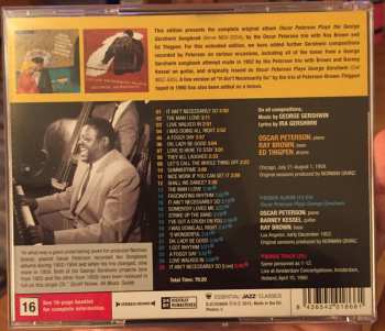 CD Oscar Peterson: The Gershwin Songbooks: Oscar Peterson Plays The George Gershwin Song Book / Oscar Peterson Plays George Gershwin 288600