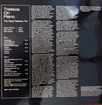 LP The Oscar Peterson Trio: Tristeza On Piano 425659