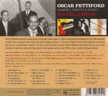 CD Oscar Pettiford: In A Cello Mood (Oscar Pettiford Quartet, Quintet & Sextet) 347025