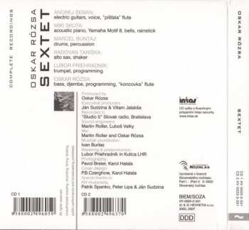 2CD Oskar Rózsa: Sextet