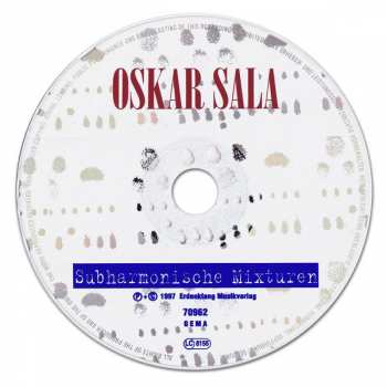 CD Oskar Sala: Subharmonische Mixturen 291349