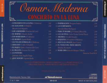 CD Osmar Maderna Y Su Orquesta Típica: Concierto En La Luna 117700