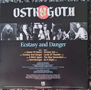 LP Ostrogoth: Ecstasy And Danger LTD 478688