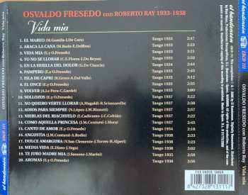 CD Osvaldo Fresedo Y Su Orquesta Típica: Vida Mia 1933-1938 478480
