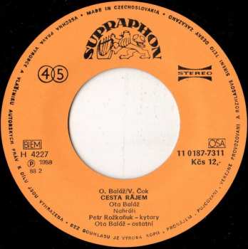 SP Ota Baláž: Cesta Rájem ● Život