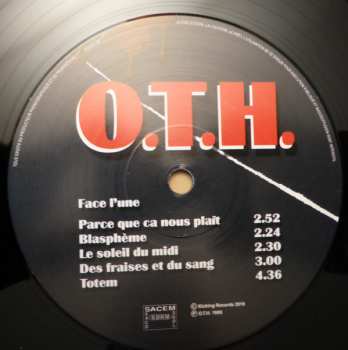 LP O.T.H.: Sur Des Charbons Ardents 87040