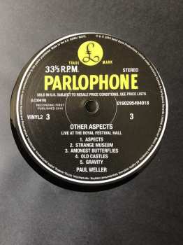 3LP/DVD Paul Weller: Other Aspects (Live At The Royal Festival Hall) 26988