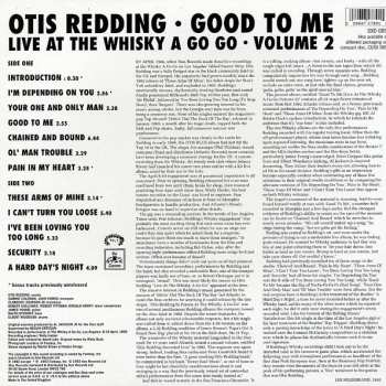 LP Otis Redding: Good To Me - Live At The Whisky A Go Go - Volume 2 132750