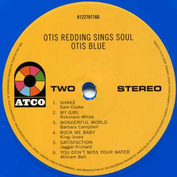 LP Otis Redding: Otis Blue / Otis Redding Sings Soul CLR 27010