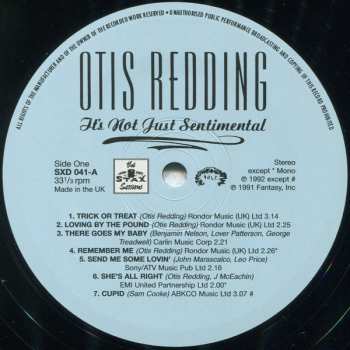 LP Otis Redding: It's Not Just Sentimental 134661