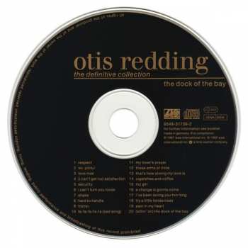CD Otis Redding: The Dock Of The Bay - The Definitive Collection 9272