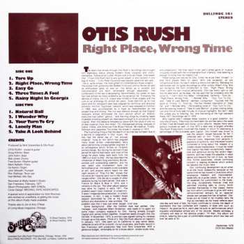 LP Otis Rush: Right Place, Wrong Time LTD 133215