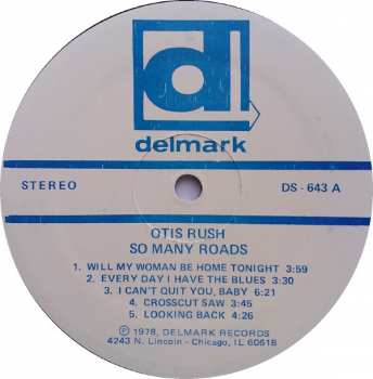 LP Otis Rush: So Many Roads (Live In Concert) 131498