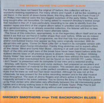 CD Otis "Smokey" Smothers: Sings The Backporch Blues 255964
