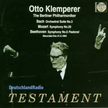 Album Otto Klemperer: At The Philharmonie, Berlin - Recorded Live Sunday May 31,1964
