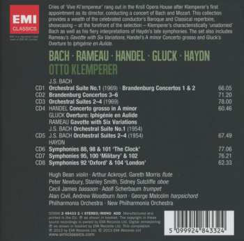 8CD Otto Klemperer: Bach · Rameau · Handel · Gluck · Haydn · Philharmonia Orchestra · New Philhormonia Orchestra  150221