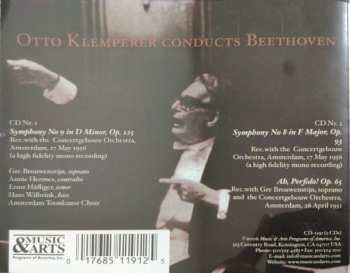 2CD Otto Klemperer: Symphonies Nos. 8 & 9 / "Ah Perfido!" 331600