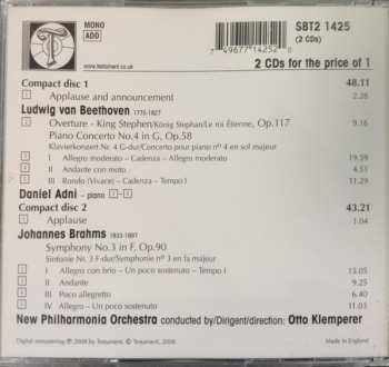 2CD Otto Klemperer: The Last Concert: Beethoven / Brahms 436841