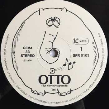 LP Otto Waalkes: Otto (Das Vierte Programm)