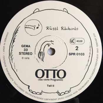 LP Otto Waalkes: Otto (Das Vierte Programm)