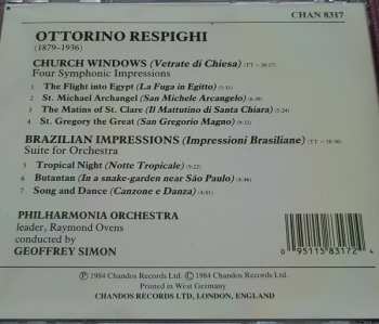 CD Ottorino Respighi: Church Windows / Brazilian Impressions 340683