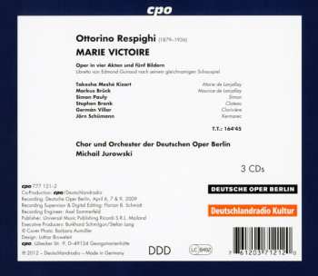 3CD/Box Set Ottorino Respighi: Marie Victoire 287503