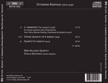 CD Ottorino Respighi: Il Tramonto 454714