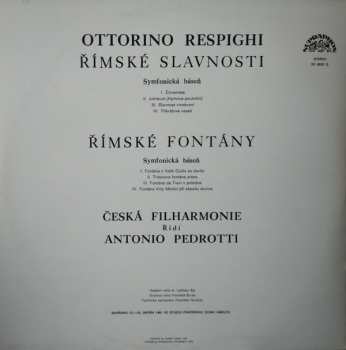 LP Ottorino Respighi: Římské Slavnosti / Římské Fontány 138742