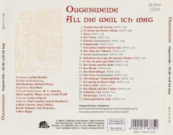 CD Ougenweide: Ougenweide / All Die Weil Ich Mag 111852