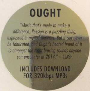 LP Ought: Once More With Feeling... 84850