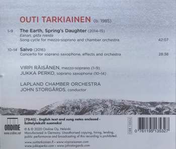 CD Outi Tarkiainen: The Earth, Spring's Daughter | Saivo 403471