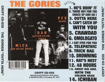 CD The Gories: Outta Here 540704