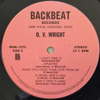 LP O.V. Wright: A Nickel & A Nail & The Ace Of Spades 61855