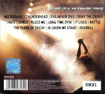 CD Overkill: Wrecking Everything (Live) LTD | DIGI 40959