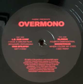 2LP Overmono: Fabric Presents Overmono 448093