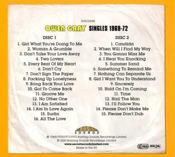 2CD Owen Gray: Singles 1969-72 96707