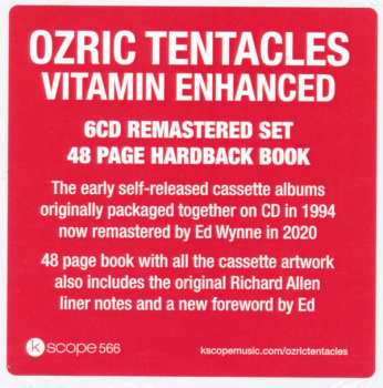 6CD/Box Set Ozric Tentacles: Vitamin Enhanced 41723