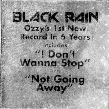 CD Ozzy Osbourne: Black Rain 4908