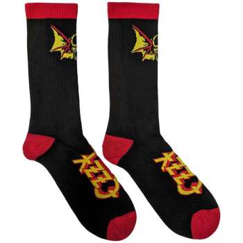 Merch Ozzy Osbourne: Ozzy Osbourne Unisex Ankle Socks: Bat (black) (uk Size 4 - 7) 36 - 42